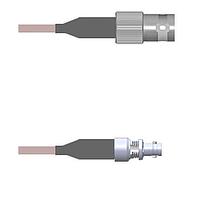Amphenol Custom Cable Q-0B00S000H012i RF Cable Assemblies BNC-SJB/HDBNC-SJB G142 12I