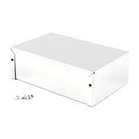 Hammond Manufacturing 1411PPU Utility Utility Enclosure - 6.0 x 4.0 x 2.0" - Unfinished Aluminum