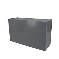 Bud Industries CU-2110-B Utility Minibox Small Metal Box Gray (10 X 6 X 3.5 In)