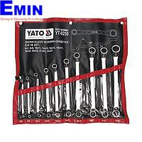 Yato YT-0250 Bi-hexagonal ring spanner set 10pcs
