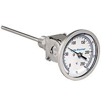 Cole parmer EW-90590-29 Adjustable-Angle Industrial Bimetal Thermometer (-20-120°C; 12”Stem; 3"Dial)
