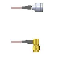 Amphenol Custom Cable Q-2H0330001007i RF Cable Assemblies N-SP/SMA-RP G178 7I