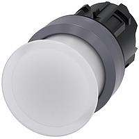 SIEMENS A6X30140467 Mushroom ILLUM. MUSHROOM PUSHBUTTON. 30MM. WHITE