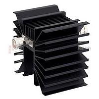 Fairview SA3DFF300W-40 40 dB Fixed Attenuator 7/16 Female To 7/16 Female Directional Up To 3 GHz Rated To 300 Watts With Black Aluminum Heatsink Body