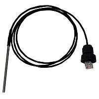 Ezurio 455-00112B Cable Assemblies RTD Temp Sensor Cable Assembly, -40C - +180C, 100mm x 4.0mm SS Probe, 1320mm Cable Length - BULK (Carton Qty = 50 pcs)