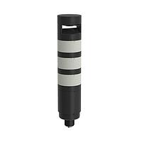 Banner Engineering TL70ZGOBRG Tower Lights TL70 Tower Light; Black Housing: 5-Color Indicator; Voltage: 100-240 V ac; Environmental Rating: IP65; Colors: Green Orange Blue Red Green; Supports 1-6 Modules; 2 m (6.5 ft) Integral Cable