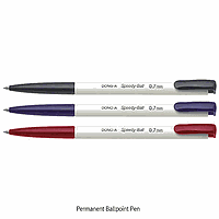 DaiHan DH.Off1025 Ballpoint Pen, e-office, 0.7mm, Blue