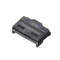 Amphenol Commercial Products FS1Z3820Z670 I/O Connectors QSFP28 SMT Connector