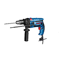 BOSCH GSB 13 RE Impact Drill (Hộp nhựa, bộ phụ kiện 100 món, tay cầm, thước chặn)