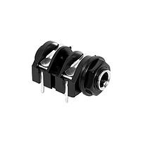 Amphenol Audio ACJS-PH Phone Connectors 1/4"HOR CHASIS CONN PLSTC MNT