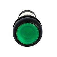 Eaton C22S-DRL-G-K10-230 Pushbutton Switches ILL MTN PB BLK-BZL FLSH GRN 230V 1NO