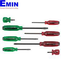KTC PMD18 Plastic Grip Screwdriver (8 pcs)