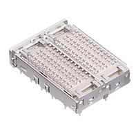 AMP Connectors - TE Connectivity 2227103-1 QSFP+ 1x2 Cage Assy Bhnd Bzl zQSFP+