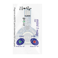Giorgio Bormac mini 1way Temperature datalogger (-40 ~+80 °C; 1 x 10 pcs)