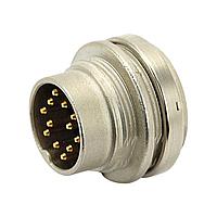 Amphenol Tuchel T 3302 300 Connectors FRONT MOUNT M RECPTL 4C SILVER