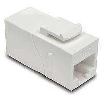 Tripp Lite N235-001-WH-6AD Modular Cat6a StraightShield Coupler RJ45 FF