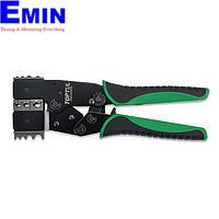 TOPTUL DKCA2222 2-IN-1 Quick Interchangeable Ratchet Crimping Pliers