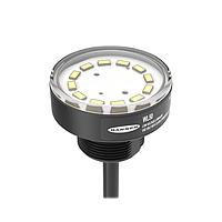 Banner Engineering WL50-3WQP LED Work Lights WL50-3 Work Light, PWM Dimming; Voltage: 12-30 V dc; IP65/67/69K; Color: Daylight White: 5K; M30 Threaded Base, 150 mm (6 in) M12 PVC Pigtail QD