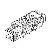Amphenol Commercial Products U77-E16D8-2001 SFP 1X1 SPF CAGE W/ HEATSINK