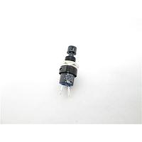 Shin Chin R13-509A-05-BB Pushbutton Switches SPST OFF-(ON) BLACK