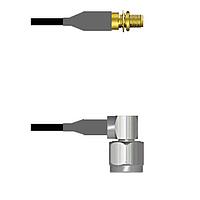 Amphenol Custom Cable Q-3202A000M008i RF Cable Assemblies SMA-SJB/N-RP LMR24 8I