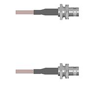 Amphenol Custom Cable Q-06006000S010i RF Cable Assemblies BNC-SJB/BNC-SJB G179 10I
