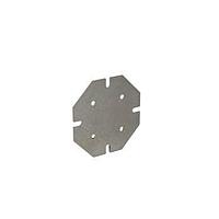 Bud Industries DPX-287211 Mounting Panel Base Internal Mounting Panels For DPH/S   (3.75 X 3.75 X 0.06 In)