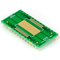Chip Quik IPC0048C Adapters PowerSOIC-24 to DIP-28 SMT Adapter (1.0 mm pitch, 16 x 11 mm) Compact Series