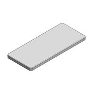 Masach Tech MS900-10S EMI/RFI Shield, One-Piece 90 x 39.4 x 4mm One-piece Drawn-Seamless RF Shield/EMI Shield (CRS)
