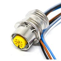 PHOENIX CONTACT 1413233 Modular Connectors / Ethernet Connectors SACC-EC-FS-5CON- M16/0 5 SCO YE