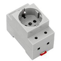 Weidmuller 8734580000 Socket Outlet SCHUKO TS35