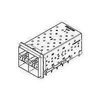 Amphenol Commercial Products U86D242710121 SFP SFP PLUS 2X2 COMBO ELASTMERIC 2 LP/PORT