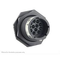 Eaton Souriau-Sunbank UTGX71492P Receptacles Jam nut receptacle, without backshell, for 12 male contacts, IP68/69K