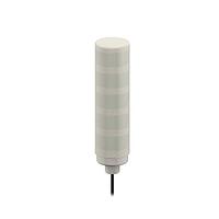 Banner Engineering TL70GWYBRC Tower Lights TL70 Tower Light; Gray Housing: 5-Color Indicator; Voltage: 12-30 V dc; Environmental Rating: IP65; Input: Bimodal; Colors: Green White Yellow Blue Red; 2 m (6.5 ft) Integral Cable