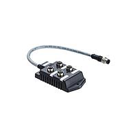 Amphenol LTW E-555500-FFFF00-SA04 Sensor Cables / Actuator Cables NMEA 2000, Distribution Box, Metal, 4A, 05 pins, Screw Thread, Length 4000mm, NMEA 2000 Certificate, IP68