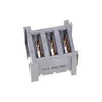 Molex 46562-9203 PCB Receptacles 3 DC Power Circuits Press Fit Tail Vert