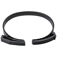 HellermannTyton SNP70GHS0C2 Conduit Clips Snapper Hose Clamp, 2.63"-3.15" Bundle Diameter, PA66GF13, Black, 100/pkg