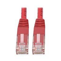Tripp Lite N200-100-RD Cat 5e, Cat 6 100FT RED CAT6 GIG PTCH CBL