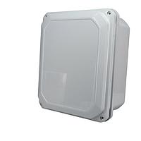 Bud Industries DPS-28714 NEMA/IP Rated Gray screwed cover IP68 N6P PC Enlc with Adj. panel height (13.2 x 11.2 x 7.7)