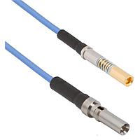Amphenol SV Microwave MV67.3SMPS-047-S16DSMPS-180 RF Cable Assemblies VITA 67.3 SMPS SMPS (Size 16) 18"Cable