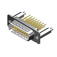 Molex / FCT 173109-1433 Standard Density FCT DSUB STR PC PLG 25 PN W/SNAPIN