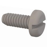Essentra Components 010348P025 Pan Slotted Pan Slotted Screw, #3-48 Thread, 1/4 Lg