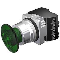 SIEMENS 52PR8CSA Twist-to-Release PTR,MTD,FV 12V,FULL ILL GREEN,1NO-1NC