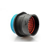 Amphenol SINE Systems AHDP04-24-31PR-WTA Connectors RCP 24 SZ 31 PIN STD ARRANGE RD01 SEAL WT