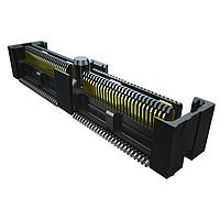 Samtec QFS-052-01-SL-D-RA-PC4-TR Headers & Wire Housings 0.635 mm Q2(TM) High-Speed Rugged Ground Plane Socket Strip