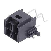 Molex 203555-2124 Power CP-6.5 HDR 6.5mm DR 4CKT RA POLZ SMT BLK