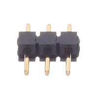 Omron Electronics XG8S-0331 Pin Strip Header Plug Au Plate Single Row 3 Pin