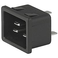 Schurter 6163.0010 AC Power Entry Modules 1624 APPLIANCE INLET 16A 70C