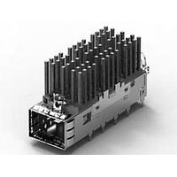 AMP Connectors - TE Connectivity 1888971-2 Accessories Cage kit w/ NW HS Thru-bezel Dual LP