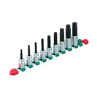 KTC TBT409BH sq. Hex Bit Socket Set (1/2", 9pcs)